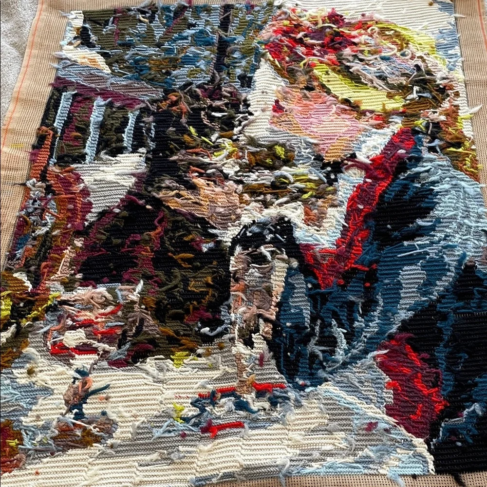 RARE FIND                                     Vintage Tapestry After Renoir 1880 - Picture 2 of 6